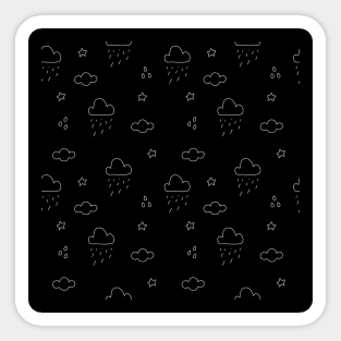 Rainy days Sticker